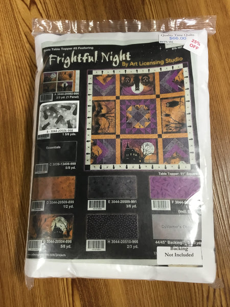 Frightful Night Table Topper Kit