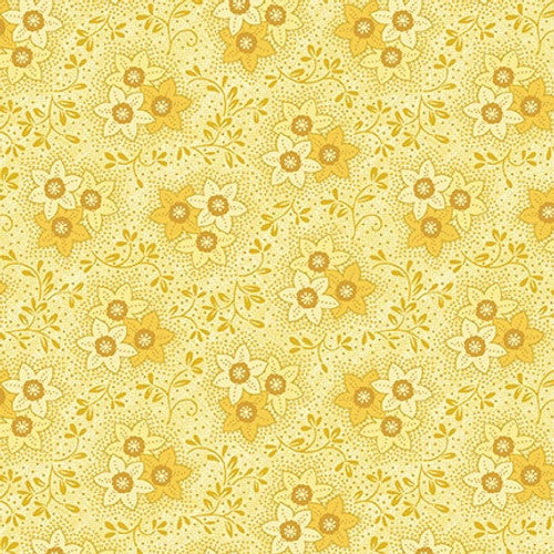 Henry Glass - Nature’s Affair - Daffodil Monotones Yellow