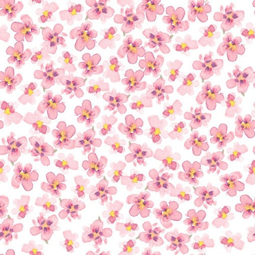 Studio e Fabrics - All Big Things Start Small - Pink Blossoms