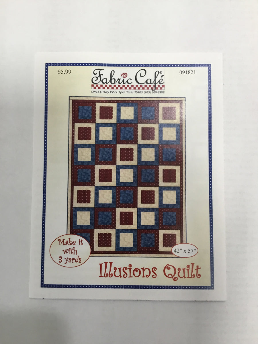 Fabric Cafe Quilt Pattern Illusions Quilt Quality Time Quilts