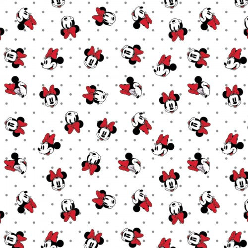 Camelot Fabrics - Minnie Mouse Dreaming in Dots - Dreaming in Dots