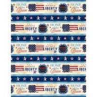 Wilmington Prints - Americana - Repeating Stripe Multi