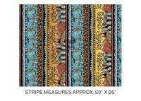 Benartex - Folkscapes - Fantasy Stripe Multi