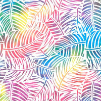 Wilmington Prints - Palm Leaves 108” - White/Multi