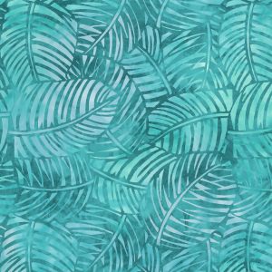 Wilmington Prints - Palm Leaves 108” - Teal