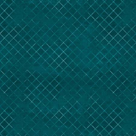 Wilmington Prints - Trellis 108” - Dark Teal