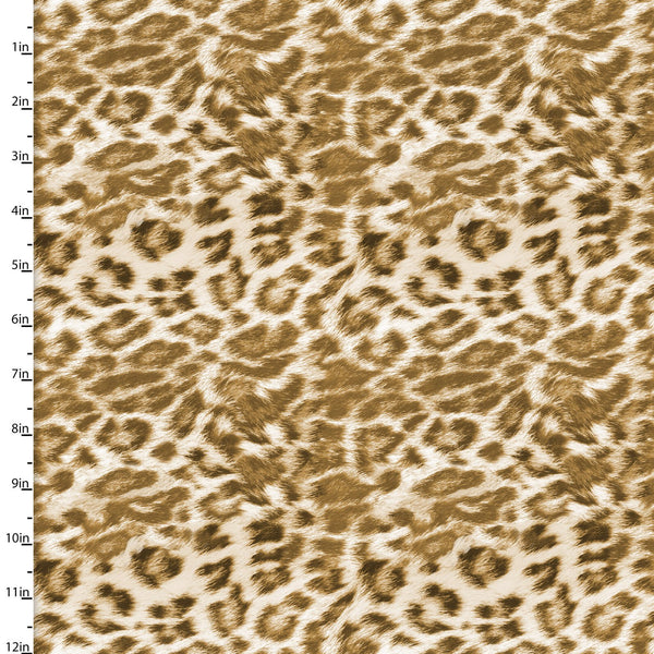 3 Wishes Fabrics - Global Luxe - Leopard Multi