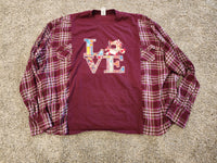 Love Sewing Flannel T-shirt