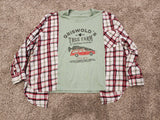 Griswold’s Xmas Flannel T-shirt