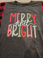 Merry & Bright Flannel T-shirt