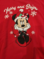 Minnie Xmas Flannel Sweatshirt