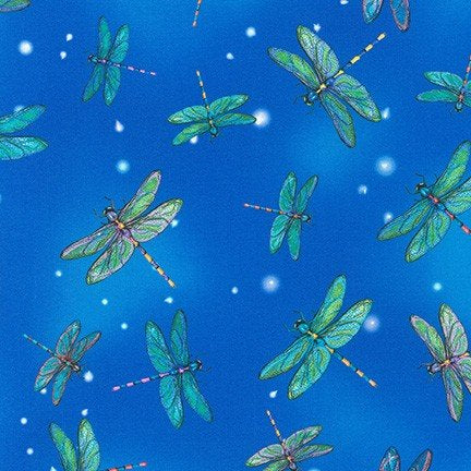 Robert Kaufman - Fantastic Forest - Dragonflies Sapphire