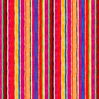 QT Fabrics - Delightful Dreams - Stripe Multi