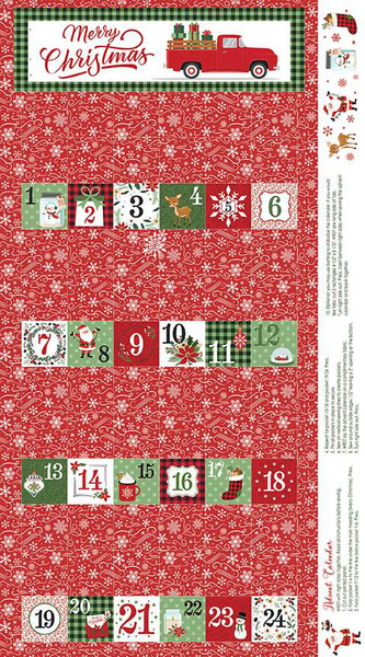 Riley Blake Designs - The Magic of Christmas Advantage Calendar Panel