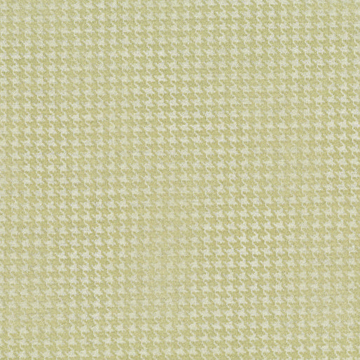 Benartex - Blushed Houndstooth - Leaf