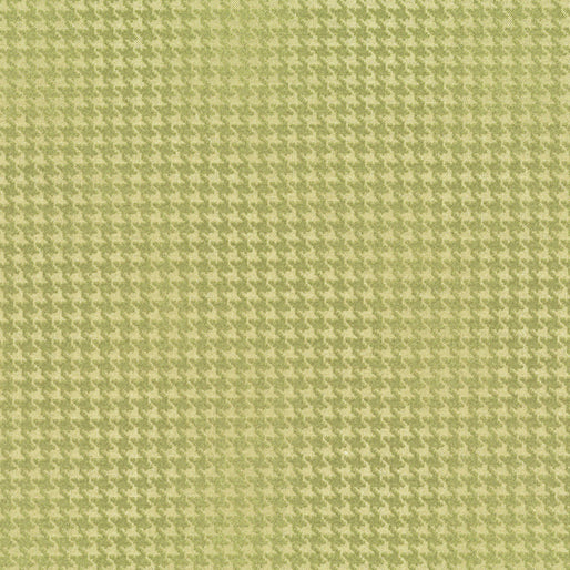 Benartex - Blushed Houndstooth - Sage