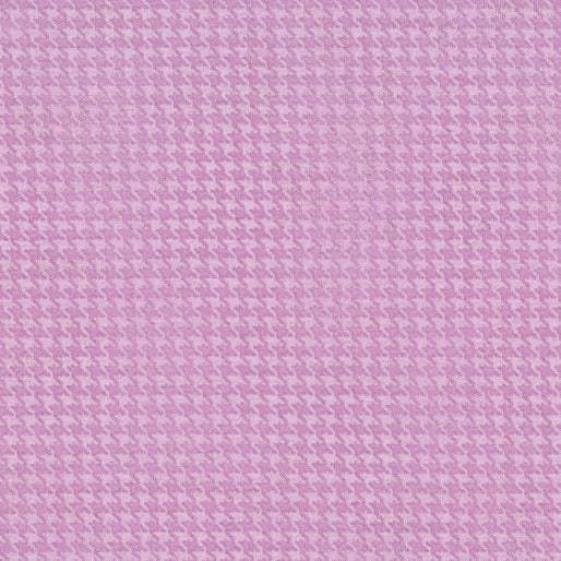 Benartex - Blushed Houndstooth - Orchid