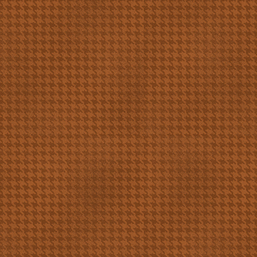 Benartex - Blushed Houndstooth - Cinnamon