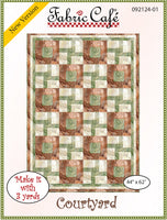 Fabric Cafe - Quilt Pattern - Courtyard
