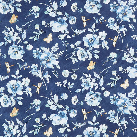Wilmington Prints - Blue Breeze - Large Allover Blue