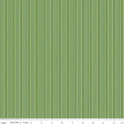 Riley Blake Designs - Lori Holt - Autumn Stripe Basil