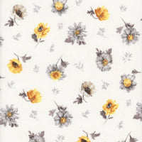 Wilmington Prints - Fields of Gold - Floral Toss White