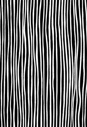 Blank Quilting - Nitty Gritties - Sketch Stripe Black
