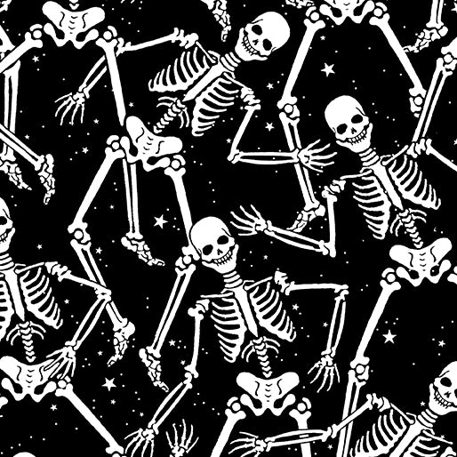 Kanvas Studio - Halloween Spirit - Skeleton Crew Black
