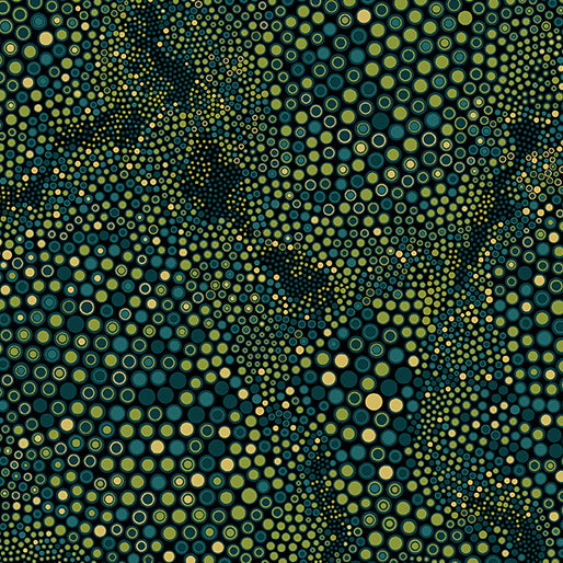 Benartex - Shangri-La - Abstract Tile Texture Green