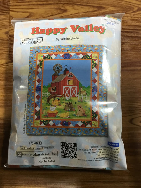 Happy Valley Quilt 1 Quilt Kit