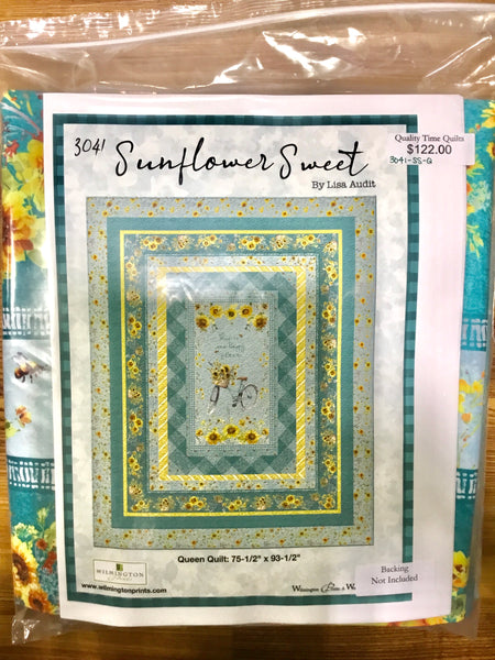 Sunflower Sweet Queen Quilt Kit