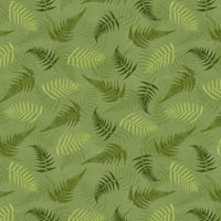 Wilmington Prints - Daydream Garden - Fern Toss Green