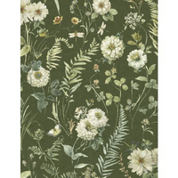 Wilmington Prints - Green Fields - Large Floral Forest