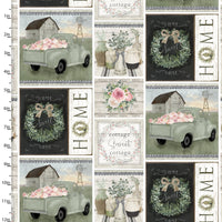 3 Wishes Fabrics - White Cottage Farm - Farmhouse Patch