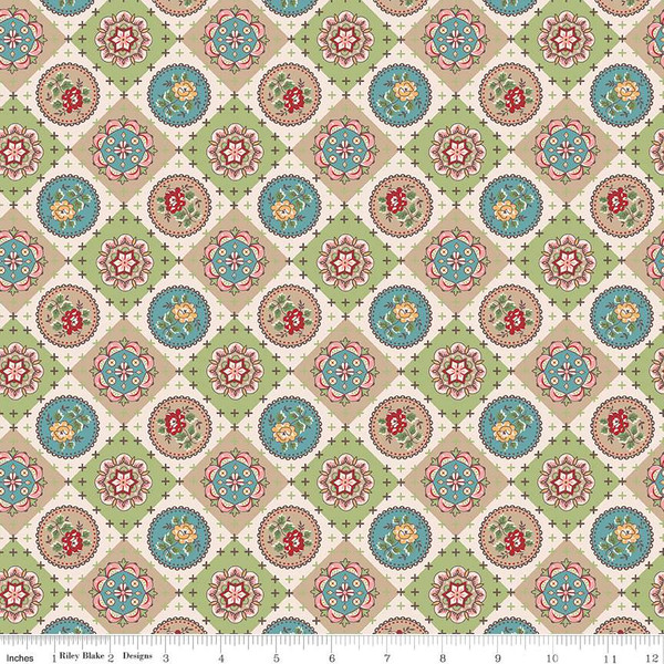 Riley Blake Designs - Lori Holt - Mercantile Heritage Multi