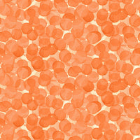 Blank Quilting - Whimsy Daisical II - Dots Orange