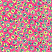 Blank Quilting - Whimsy Daisical II - Tossed Daisies Pink