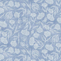 Wilmington Prints - Hydrangea Mist - Toile Blue