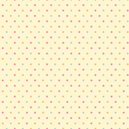 Studio e Fabrics - All Big Things Start Small - Dots Yellow