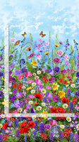 Timeless Treasures - Wild Flower - Panel Print