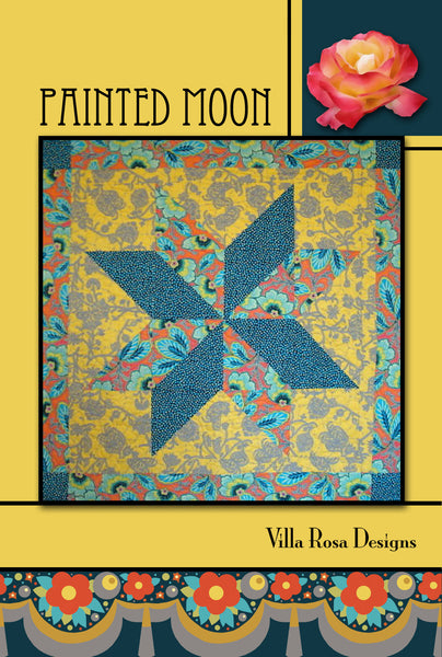 VR13 - Villa Rosa Designs - Quilt Pattern - Painted Moon