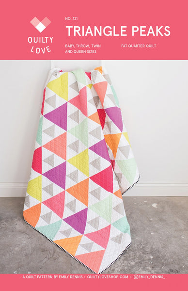 Quilty Love - Triangle Peaks Pattern