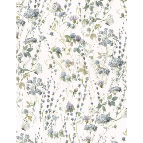 PS19 - Wilmington Prints - Au Naturel - Packed Floral Ivory