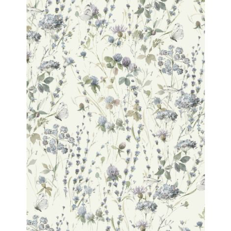 PS20 - Wilmington Prints - Au Naturel - Packed Floral Green