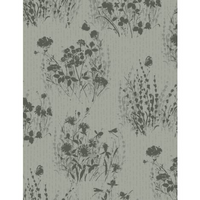 Wilmington Prints - Au Naturel - Floral Silhouettes Green