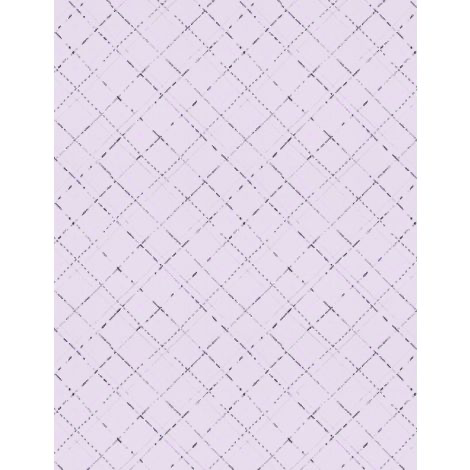 Wilmington Prints - Au Naturel - Diagonal Plaid Purple