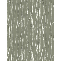 Wilmington Prints - Au Naturel - Dotted Stripe Green