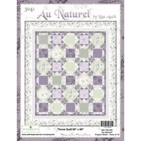 Au Naturel Throw Quilt Kit