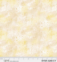 P&B Textiles - Barnyard Babies - Soft Splatter Texture Ivory Yellow