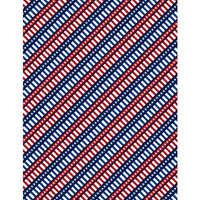 PS77 - Wilmington Prints - Hearts’ Anthem - Diagonal Stripe Navy